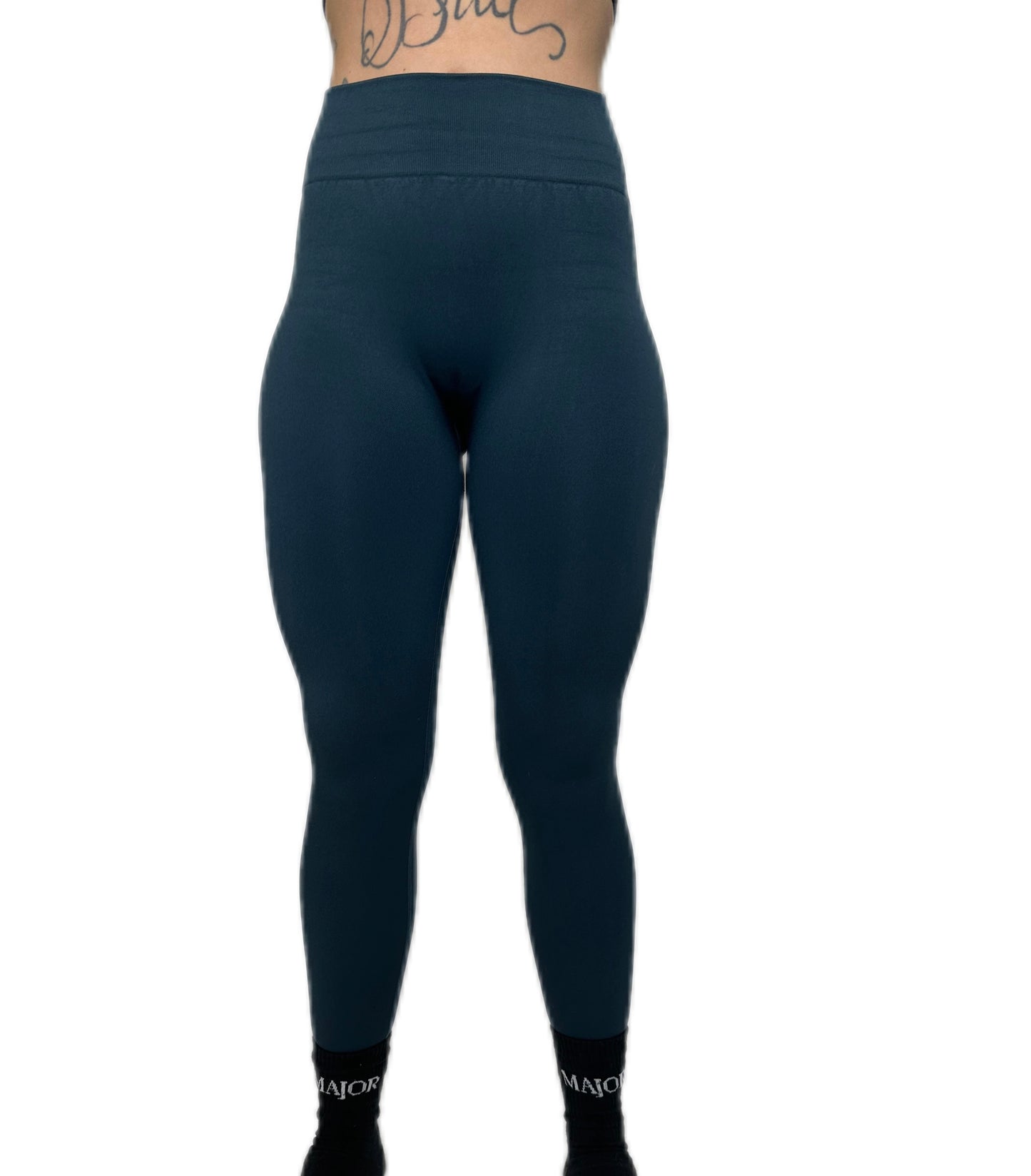 Plush Collection Teal Leggings