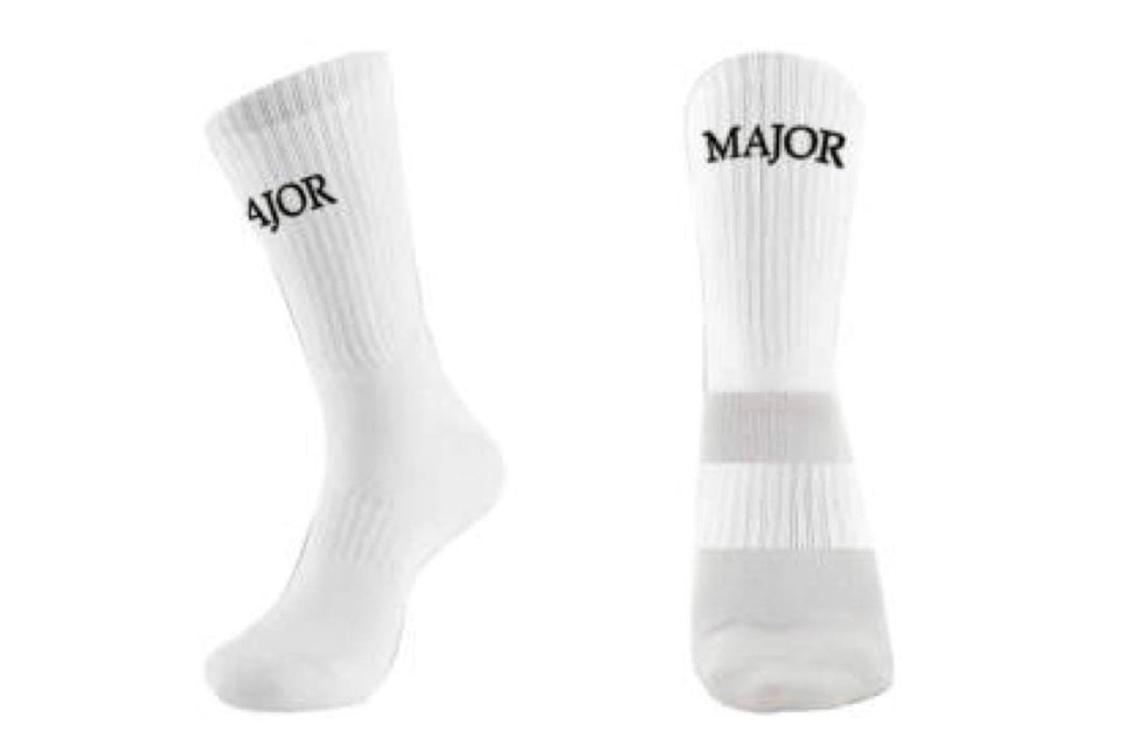 Socks MAJOR White