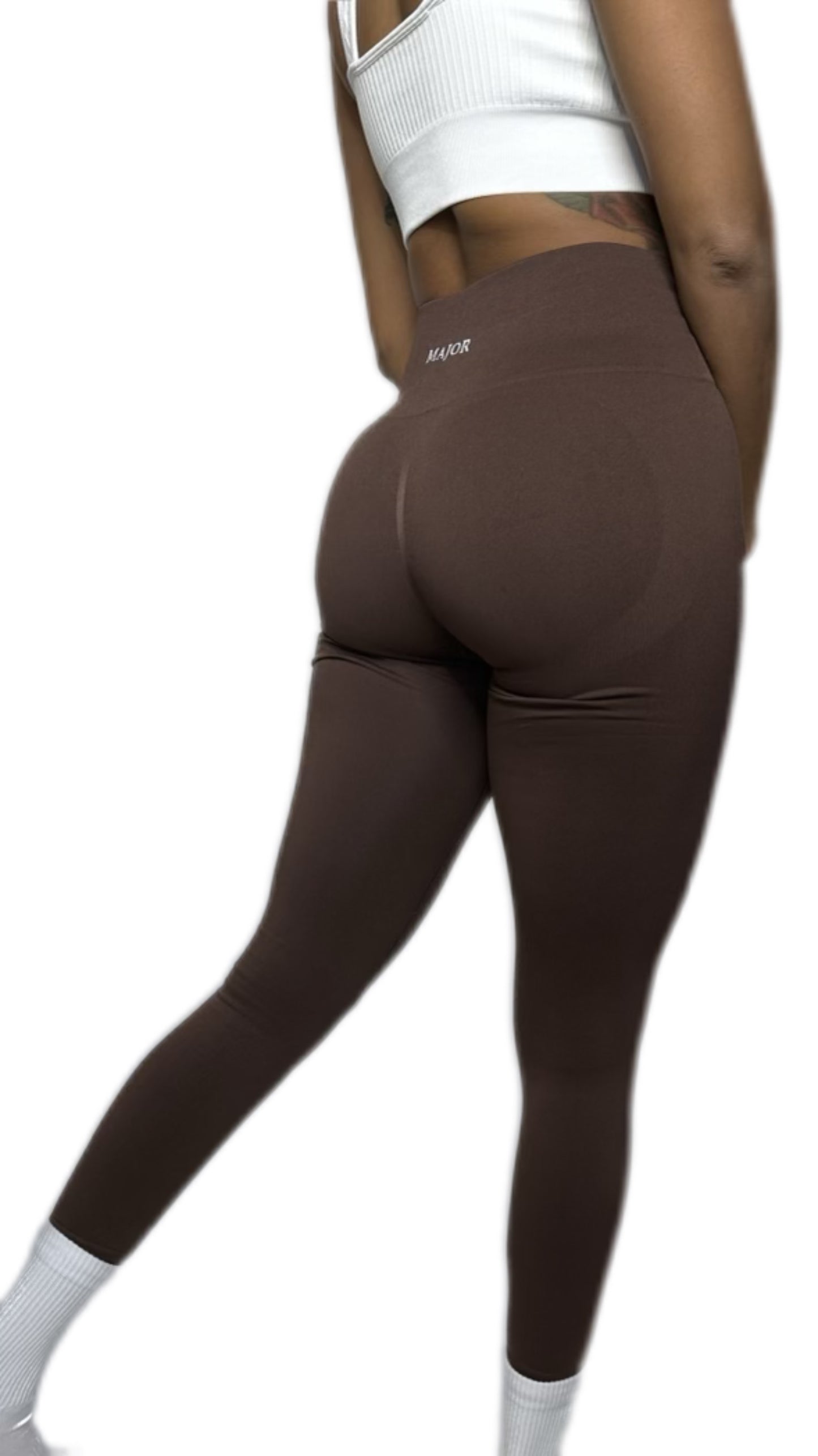 Plush Collection Brown Leggings